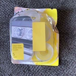 🔥 $5 if bundled 🔥 Safety First clear stove knob covers set of 5